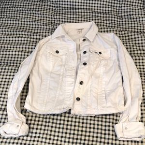 Merona White Denim Jacket